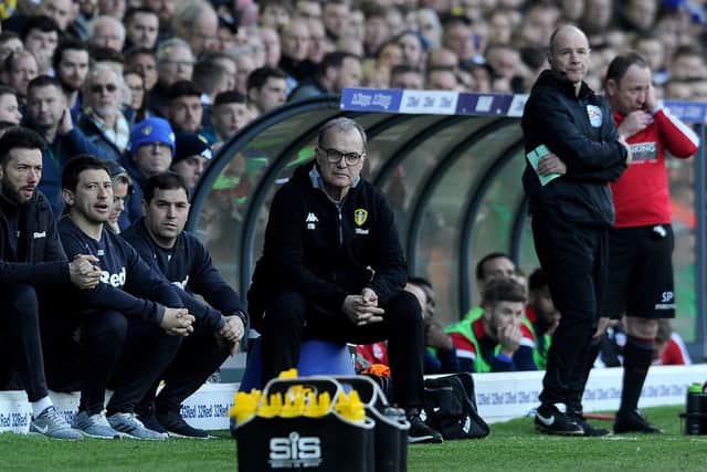 Leeds United head coach Marcelo Bielsa.