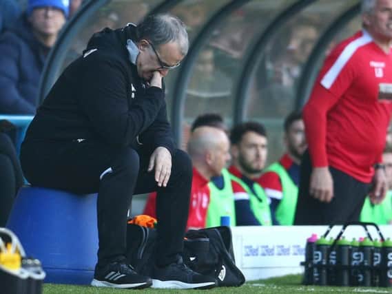 CRUNCH TIME: For Marcelo Bielsa and Leeds United.