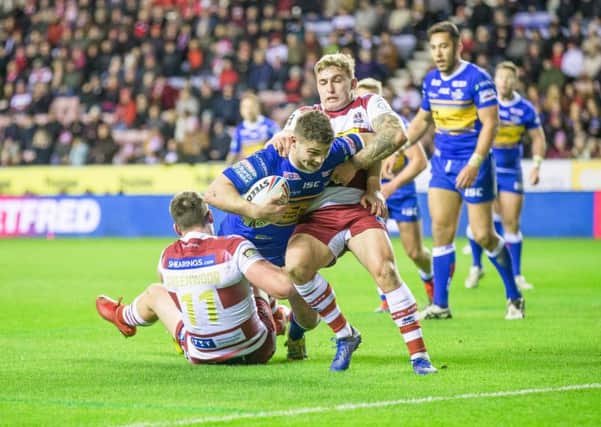 Stevie Ward in action against Wigan. Picture Isabel Pearce/SWpix.com