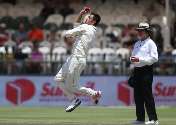 Duanne Olivier in action for South Africa against Sri Lanka at Newlands in the recent Test series. Picture: Shaun Roy/Getty Images