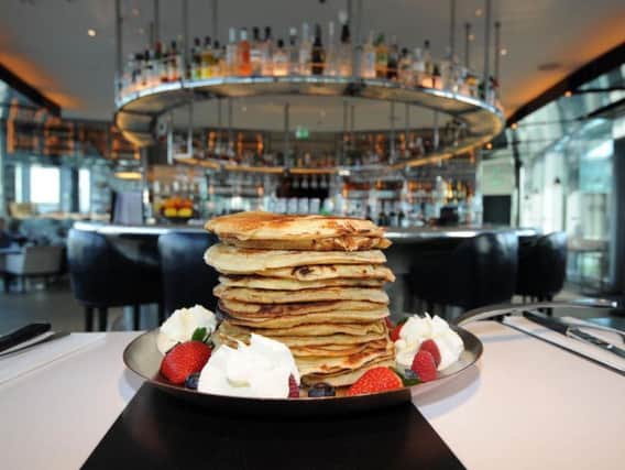 Pancakes at The Angelica.