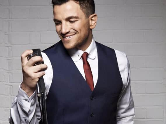 Peter Andre is offering fans a chance to watch sound check