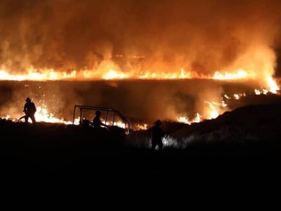 West Yorkshire Fire and Rescue Service posted this photograph.