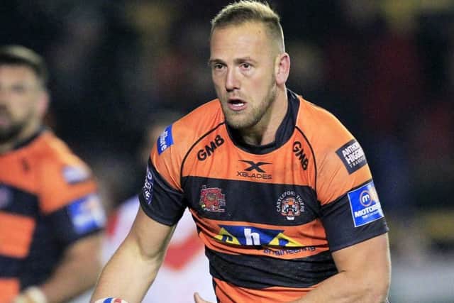 Castleford Tigers' Liam Watts.