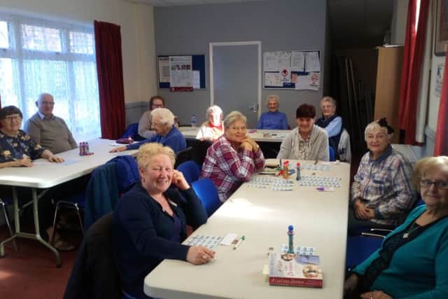 EYES DOWN:  The community room at Sutton Park has its own bingo group.
