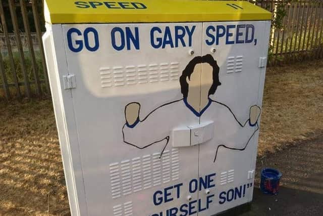 Andy McVeigh's mural to Gary Speed.