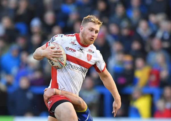 James Greenwood is back in contention to face Castleford for Hull KR. Picture: Dave Howarth/PA