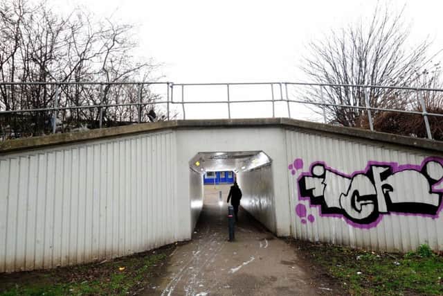 The subway at Top Moor Side, Holbeck.