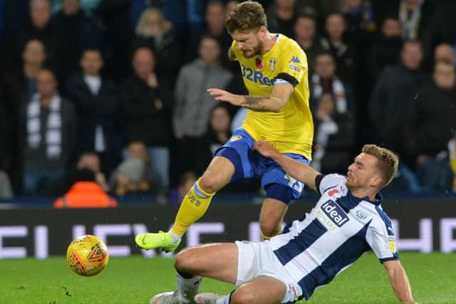Leeds United take on West Brom on Friday evening.