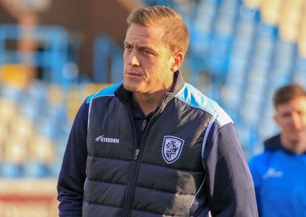 Featherstone Rovers coach Ryan Carr.