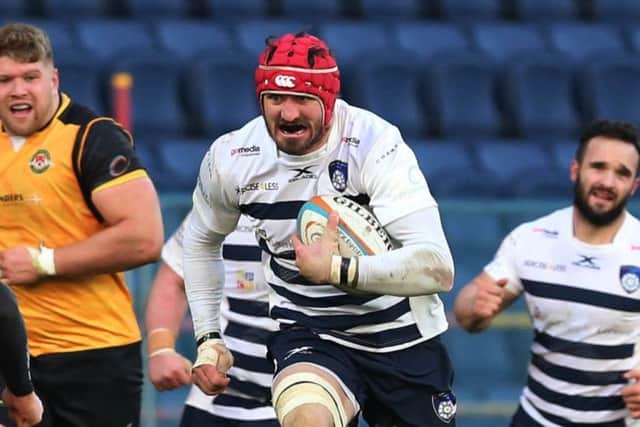 Yorkshire Carnegie's Dan Temm