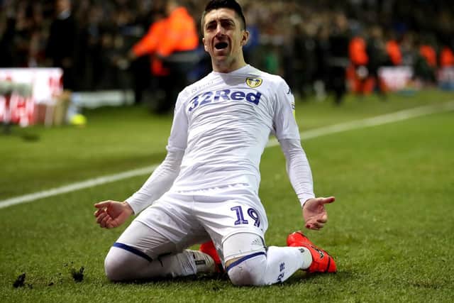 Leeds United playmaker Pablo Hernandez bagged after just 16 seconds against West Brom.