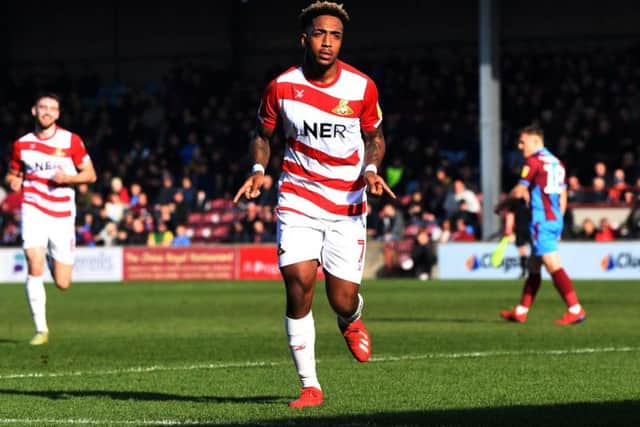 Leeds United striker Mallik Wilks bagged again for Doncaster Rovers.