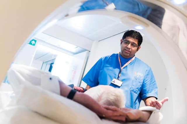 Further funding has been announced for the Leeds Lung Health Check - a multi-million pound mobile project funded by Yorkshire Cancer Research. Photo: Jonathan Pow/jp@jonathanpow.com