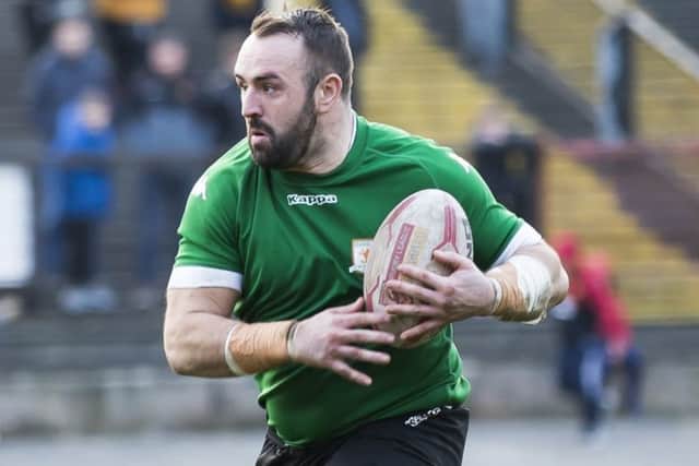 Hunslet's Michael Haley.