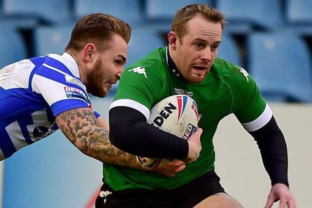 Hunslet's Gareth Potts.