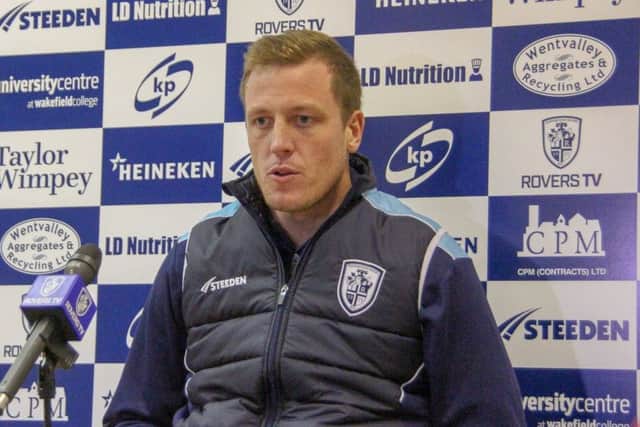 Featherstone Rovers coach Ryan Carr.