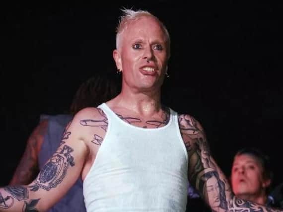 Keith Flint during his 2009 Leeds Festival show