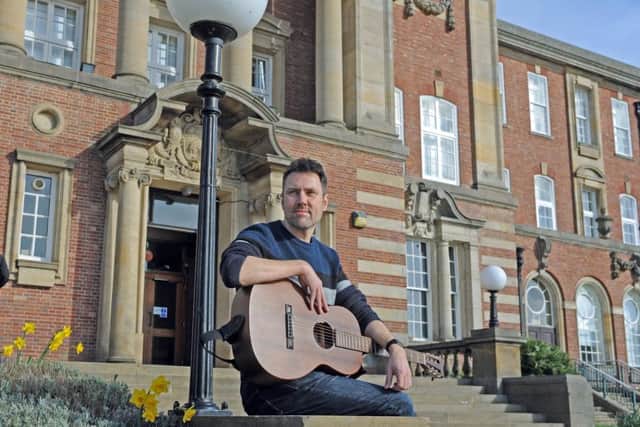 Carl Flattery is a lecturer in the music department at Leeds Beckett University. Picture Tony Johnson.
