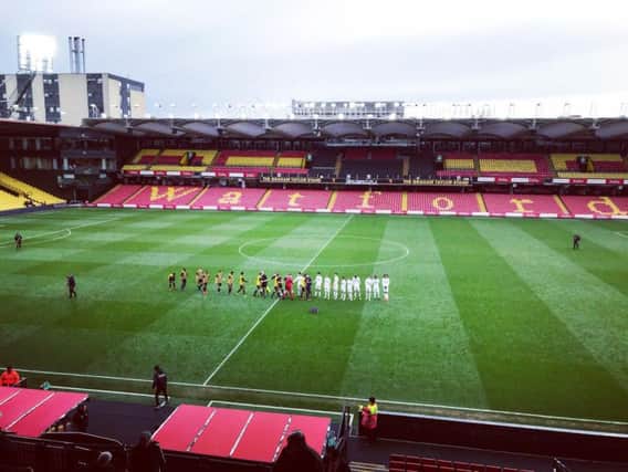 Leeds United's Under-23s side toppled Watford 3-0 at Vicarage Road on Monday.