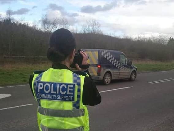 15 motorists were stopped by the roadside speed indication devices and dealt with appropriately. PIC: West Yorkshire Police