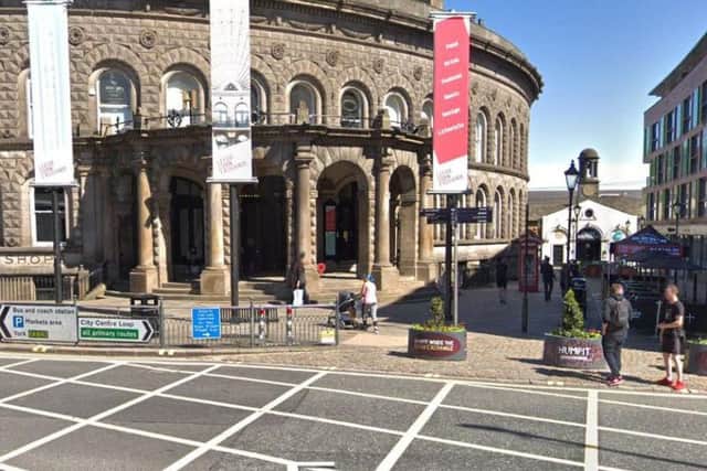 He walked up to two officers outside the Corn Exchange in the early hours of the morning as they were taking part in an operation to target street robbers. PIC: Google