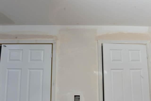 Some of the faults found in the house. Photo: SWNS