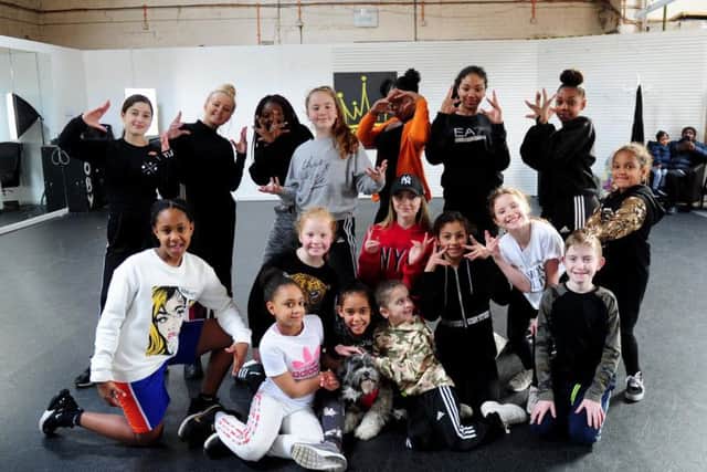 Young dancers at Koby Dance Studio, Mabgate, Leeds. Picture by Simon Hulme.