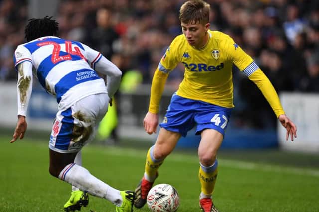 Leeds United winger Jack Clarke.