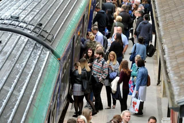 Some rail services in West Yorkshire are as slow as the early 1980s, a report has claimed.