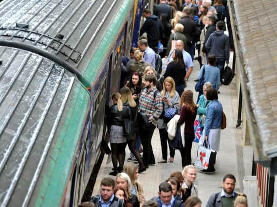 Some rail services in West Yorkshire are as slow as the early 1980s, a report has claimed.