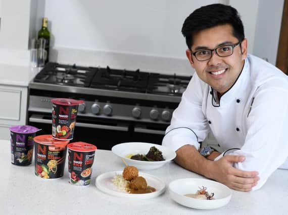 MasterChef star Nawamin Pinpathomrat will cook up Naked Noodle meals in Leeds.