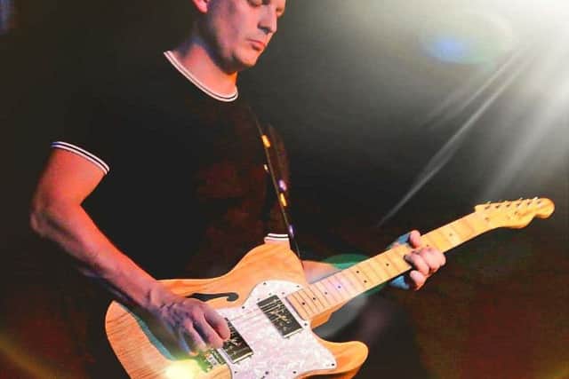 Skylights guitarist Turnbull Smith.