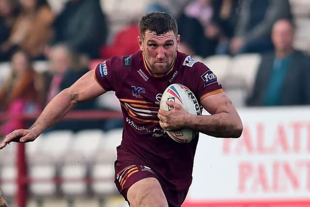 Dane Manning was dropped for Batley's last game because of discipline issues. Picture: Paul Butterfield.