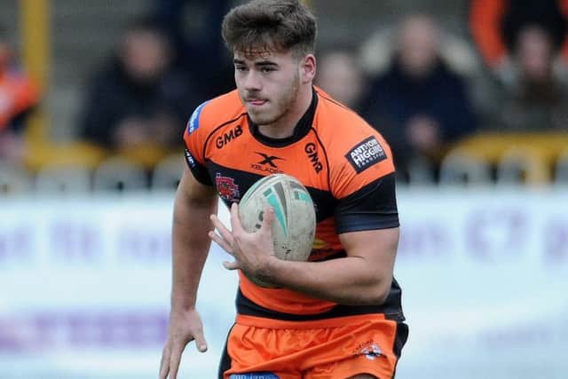 Castleford Tigers loanee 
Callum Turner is making a big impression at Featherstone. Picture: Steve Riding.