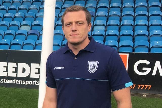 Featherstone Rovers coach Ryan Carr.