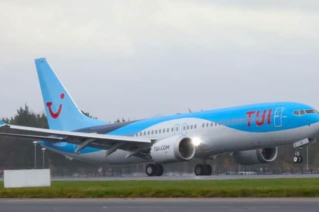 A TUI Airways aircraft