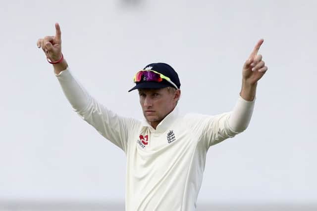 UP FOR SELECTION: England Test captain Joe Root can play in Yorkshire's first two County Championship games of 2019. Picture: AP/Ricardo Mazalan