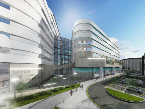How the new Children's Hospital at the LGI would look