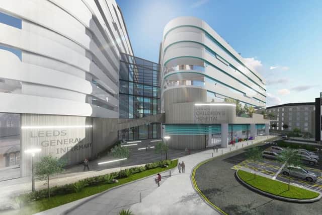 How the new Children's Hospital at the LGI would look