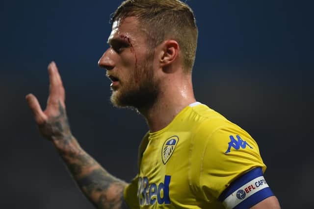 Leeds United defender and club captain Liam Cooper.