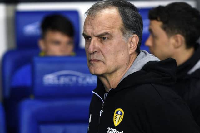 Leeds United head coach Marcelo Bielsa