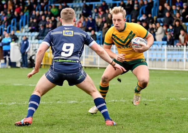 Hunslet Club Parkside will be without injured Danny Rowse this weekend. Picture: Paul Butterfield.
