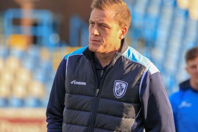 Rovers coach, Ryan Carr. PIC: Stephen Penfold