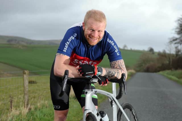 Secondary school teacher from Silsden, Sam Boatwright, who is about to take on a mamouth feat of endurance. Picture: Tony Johnson.
