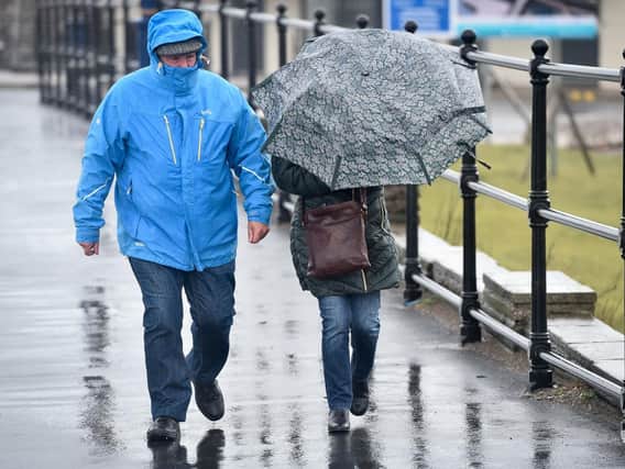 A yellow weather warning is still in place for rain in Leeds.