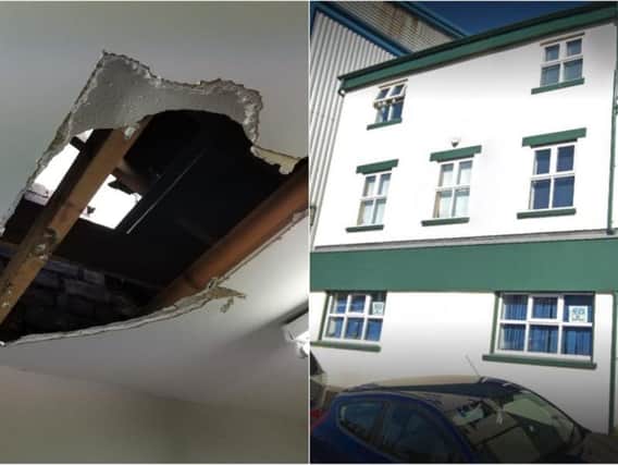 Thieves broke in the roof of Leeds Autism Services in Hunslet.