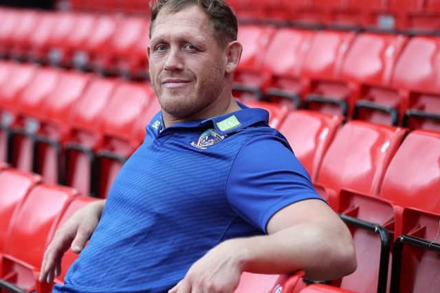 Warrington forward Ben Westwood will miss the game against hometown club Wakefield through suspension. Picture: Martin Rickett/PA Wire.