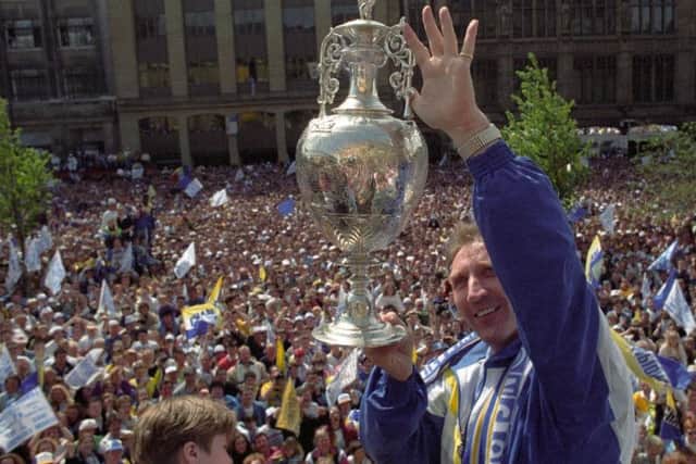 Howard Wilkinson will feature in the new centenary artwork.