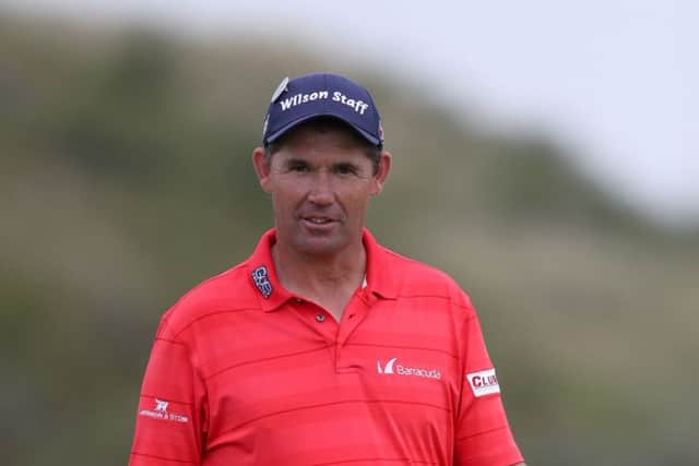Padraig Harrington. Picture: Andrew Matthews/PA
